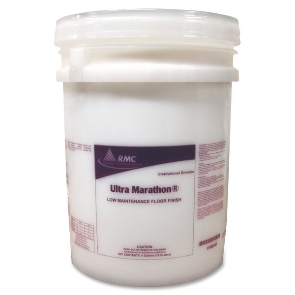 Rmc Ultra Marathon Floor Finish, 5 Gal., White RCM11808445